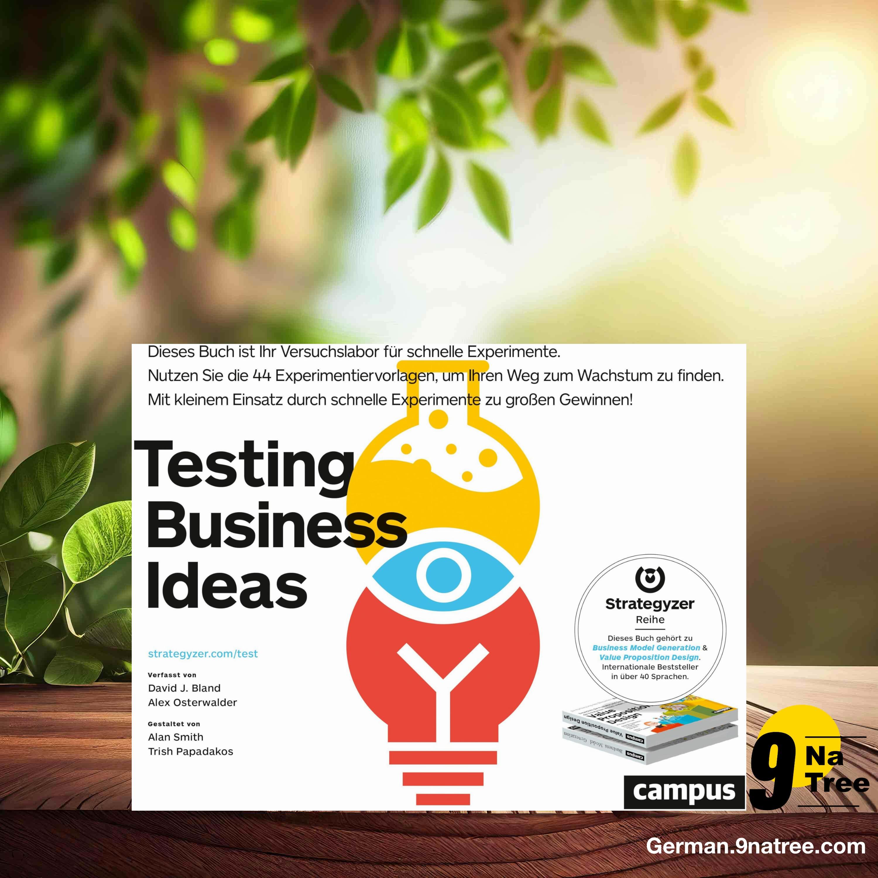 [Rezensiert] Testing Business Ideas (David Bland) Zusammengefasst.